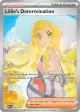 Lillie's Determination 184/132 Special Illustration Rare card from Mega Evolution Base