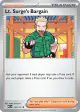 Lt. Surge's Bargain 120/132 Uncommon card from Mega Evolution Base