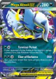 Mega Absol ex 086/132 Double Rare card from Mega Evolution Base