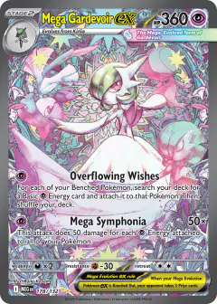 Mega Gardevoir ex 178/132 Special Illustration Rare card from Mega Evolution Base