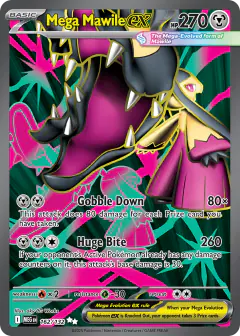 Mega Mawile ex 162/132 Ultra Rare card from Mega Evolution Base