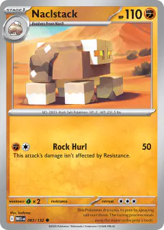 Naclstack 083/132 Common card from Mega Evolution Base