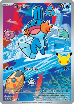Mudkip 057/000 Promo card from Mega Evolution Black Star Promos