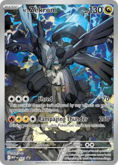 N's Zekrom 031 Promo card from Mega Evolution Black Star Promos