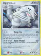 Aggron 1/123 Rare Holo card from Mysterious Treasures