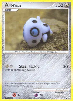 Aron 71/123 Common card from Mysterious Treasures