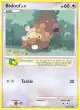 Bidoof 73/123 Common card from Mysterious Treasures