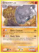 Graveler 51/123 Uncommon card from Mysterious Treasures