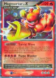 Magmortar LV.X 123/123 Rare Holo LV.X card from Mysterious Treasures