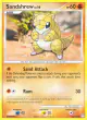 Sandshrew 96/123 Common card from Mysterious Treasures