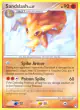 Sandslash 61/123 Uncommon card from Mysterious Treasures