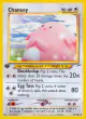 Chansey 31/105 Uncommon card from Neo Destiny