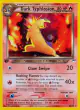 Dark Typhlosion 10/105 Rare Holo card from Neo Destiny