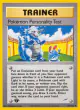 Pokémon Personality Test 102/105 Uncommon card from Neo Destiny