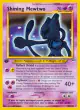 Shining Mewtwo 109/105 Rare Shining card from Neo Destiny