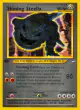 Shining Steelix 112/105 Rare Shining card from Neo Destiny