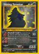 Shining Tyranitar 113/105 Rare Shining card from Neo Destiny