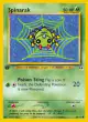 Spinarak 64/75 Common card from Neo Discovery