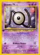 Unown [N] 50/75 Uncommon card from Neo Discovery