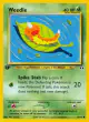 Weedle 70/75 Common card from Neo Discovery