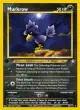Murkrow 24/111 Rare card from Neo Genesis