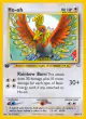 Ho-oh 18/64 Rare card from Neo Revelation