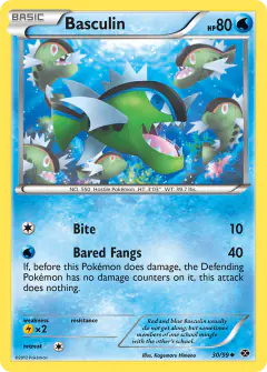 Basculin 30/99 Uncommon card from Next Destinies