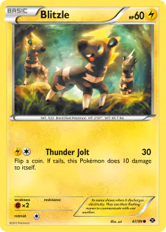 Blitzle 47/99 Common card from Next Destinies
