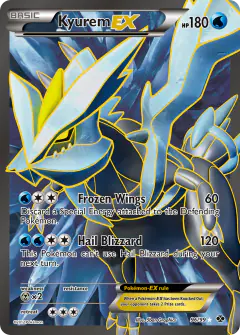 Kyurem-EX 96/99 Rare Ultra card from Next Destinies