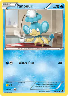Panpour 28/99 Common card from Next Destinies