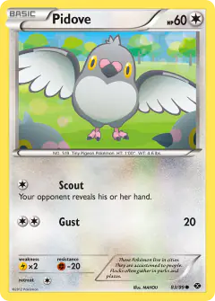 Pidove 83/99 Common card from Next Destinies
