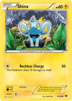 Shinx 43/99 Common card from Next Destinies