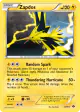 Zapdos 41/99 Rare Holo card from Next Destinies