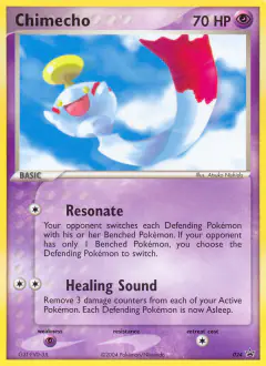 Chimecho 024 Promo card from Nintendo Black Star Promos