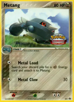 Metang 023 Promo card from Nintendo Black Star Promos