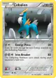 Cobalion 84/101 Rare Holo card from Noble Victories