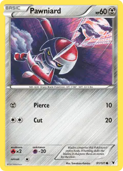 Pawniard 81/101 Common card from Noble Victories