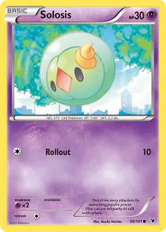 Solosis 50/101 Common card from Noble Victories