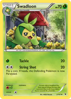Swadloon 2/101 Uncommon card from Noble Victories