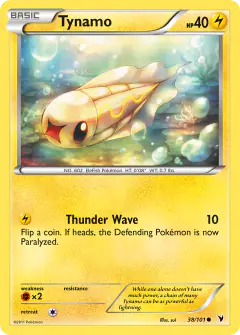 Tynamo 38/101 Common card from Noble Victories