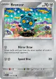Bronzor 144/197 Common card from Obsidian Flames