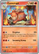 Camerupt 032/197 Uncommon card from Obsidian Flames