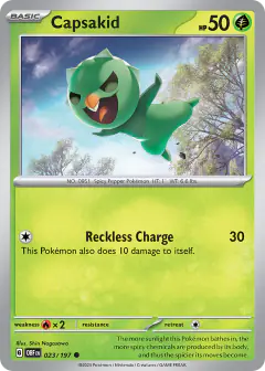 Capsakid 023/197 Common card from Obsidian Flames