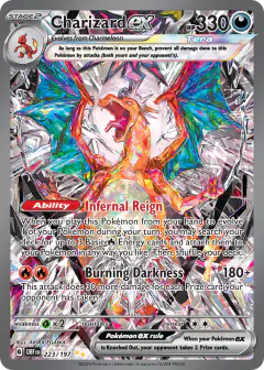 Charizard ex 223/197 Special Illustration Rare card from Obsidian Flames