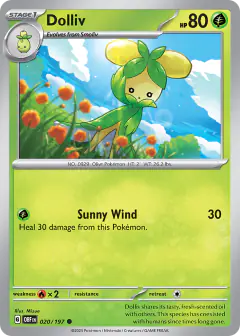 Dolliv 020/197 Common card from Obsidian Flames