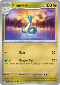 Dragonair 158/197 Uncommon card from Obsidian Flames