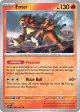 Entei 030/197 Rare card from Obsidian Flames