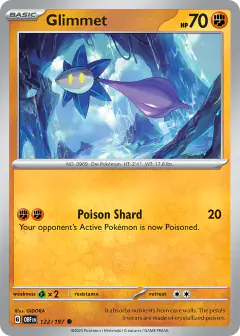 Glimmet 122/197 Common card from Obsidian Flames