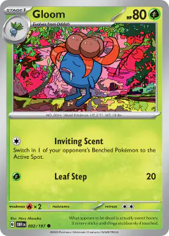 Gloom 002/197 Common card from Obsidian Flames