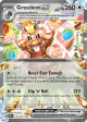 Greedent ex 179/197 Double Rare card from Obsidian Flames